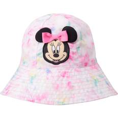 Black Bucket Hats Children's Clothing ABG Accessories Disney Girls’ Bucket Hat – Reversible Minnie Mouse or Princess Sun Hat Age: 3-6