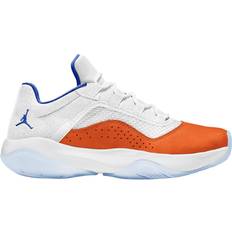 Jordan Boys Sneakers Jordan Kids' Grade School Air CMFT Low Basketball Shoes, Boys' 6.5, White/Blue/Orange