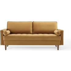 modway Valour Performance Velvet Sofa 3 Seater