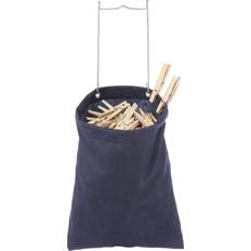 Clothing Care Whitmor Hanging Clothespin Bag Navy