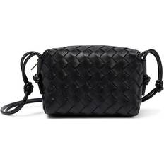 Bottega Veneta Schultertasche Loop Mini aus Leder Schwarz Einheitsgröße