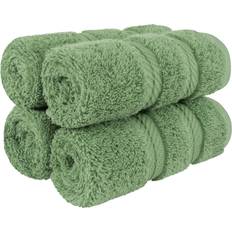 Square Kitchen Towels American Soft Linen Washcloths Kitchen Towel Green (50.8x)