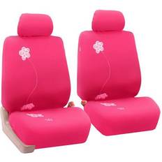 Loose Sofa Covers FH Group Car Seat Covers Full Set Cloth Loose Sofa Cover Purple, Black