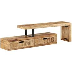 Møbler vidaXL massivt mangotræ TV-bord