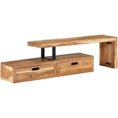 Møbler vidaXL massivt akacietræ TV-bord