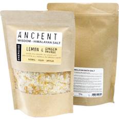 Lemon Bath Salts Ancient Wisdom luxury himalayan bath salt blend 500g energise