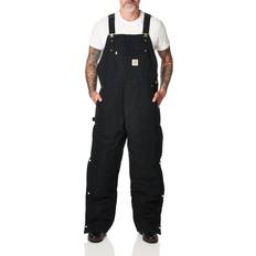 Carhartt bib Carhartt Firm Duck Insulated Bib Overall - Black