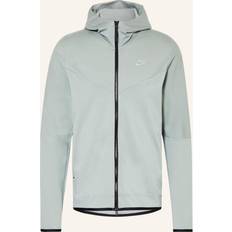 Tops Nike Men's Sportswear Tech Fleece Lightweight Full-Zip Hoodie Sweatshirt in Grey, DX0822-330 Grey