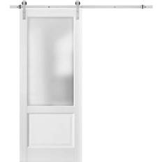 Doors 1422 Lite Frosted Sliding Door (x82.7")