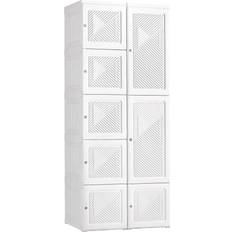 Homcom Portable Closet Wardrobe 27.2x67"