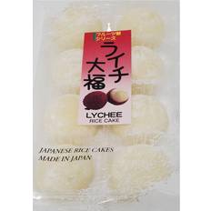 Fruit Crackers & Crispbreads Kubota 3 pack lychee & green tea rice cake daifuku kuri mochi 7.4oz each