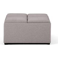 Linen Coffee Tables Simpli Home Avalon 35 Coffee Table