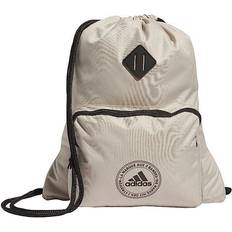 Beige Gymnastikpåsar Adidas Classic 3S 2 Sackpack, Med Beige