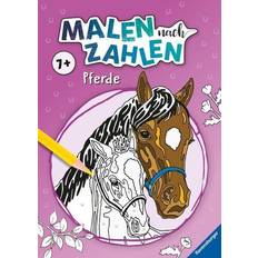 Barato Libros para Colorear Ravensburger Malbuch Malen nach Zahlen: Pferde (A)