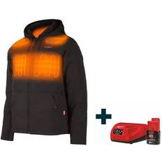 Battery Heated Clothing Milwaukee M12 HPJBL2 Heated Jacket - Black