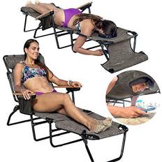 Sun Beds FLIP Face Down Tanning Chaise Lounge