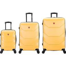 Yellow Luggage Dukap ZONIX PC/ABS Luggage Set