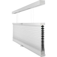 Cotton Pleated Blinds Chicology Top Down Bottom Up Cellular Shades