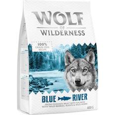 Wolf of Wilderness Blue River Salmon Dry Dog Food 0.4kg