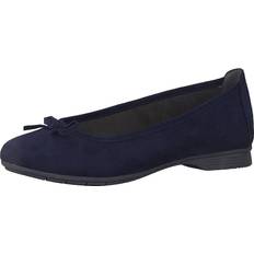 Navy shoes womens Jana Jet Womens Flat Shoes Navy