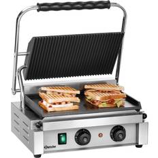 Grills Bartscher Kontaktgrill "Panini-T" 1GR, Kontaktgrill