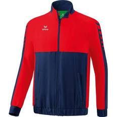 Erima Six Wings Træningstrøje Med Lynlås - New Navy Rød