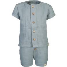 9-12M Otros Conjuntos Sterntaler Conjunto Camisa con Pantalón - Azul