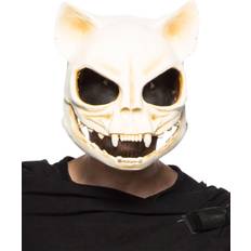 Maschere per la Testa saldi Cat Skull Adult Latex Costume Mask