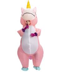 Joyin Inflatable Pink Unicorn Child Costume Pink/Purple/White