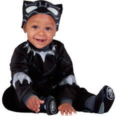 Jazwares Black Panther Infant Costume Black/Gray 0/6MO