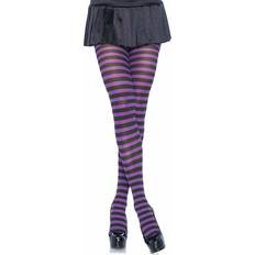 Leg Avenue Plus Jada Striped Women's Tights