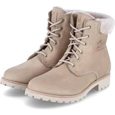 Grijs Kanten Laarzen Panama Jack 03 Igloo - Beige