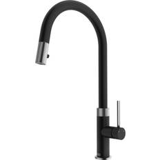 Black Kitchen Faucets Vigo VG02033 Bristol Matt Black