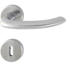 Herrajes para Puertas, Ventanas y Muebles Hoppe ZT-BB E1138Z/42KV/42KVS Edelstahl Marseille TS=37-42 mm Schnellstift-Verbindung Rückholfeder DIN EN 1906 Kl. 3 3042441
