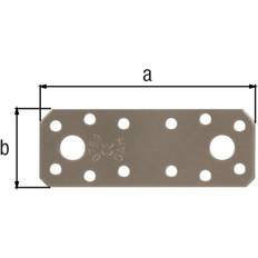 Zaunpfosten Alberts Duravis Flachverbinder perlbeige, 180