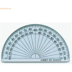 Linex vinkelmåler Linex 903 180 Grad 10cm transparent Winkelmesser