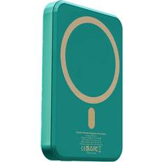 Iphone 5 charger Rapidx Boosta Magnetic Wireless Charger 5 000 mAh Power Bank for iPhone 12 13 14 series Teal