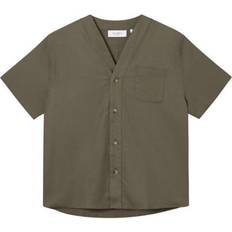 Les Deux Overdele Les Deux Joshua Slugger Shirt - Olive Night