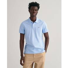 Herren - Polo Bekleidung Gant Poloshirt Shield - Hellblau