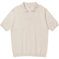 Norse Projects Leif Cotton Linen Polo - Kit White