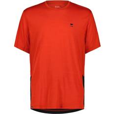 Mons Royale Tarn Merino Shift T-Shirt - Retro Red/Black