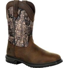 Multicolored Lace Boots Rocky Men's WORKSMART Western Boot, Realtree Timber