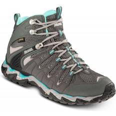 Femme - Turquoise Chaussures de randonnée Meindl Respond Lady Mid II GTX - Gris