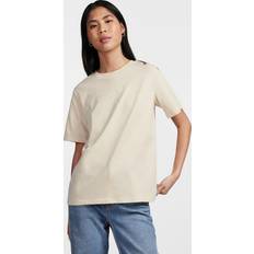 Natuurlijk T-shirts Pieces Ria Shirt - Beige