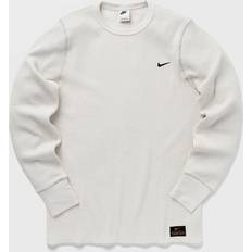 Nike Heavyweight Waffle Top Men's Long Sleeve Phantom - Black