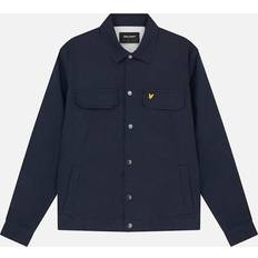 Lyle & Scott Ytterkläder Lyle & Scott Overshirt Crest Weave Overshirt Blå