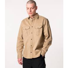 HUGO BOSS Beige Outerwear HUGO BOSS Enio Overshirt Beige