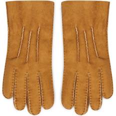 UGG Handsker & Vanter UGG Contrast Sheepskin Tech Glove for Men in Brown, Medium, Shearling