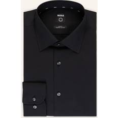 HUGO BOSS Bomull Skjortor HUGO BOSS Slim-Fit Shirt - Svart