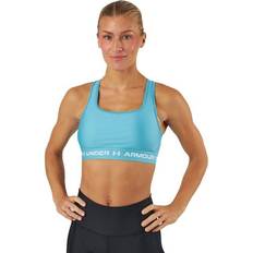 Under Armour Women's Crossback Mid Bra Blue